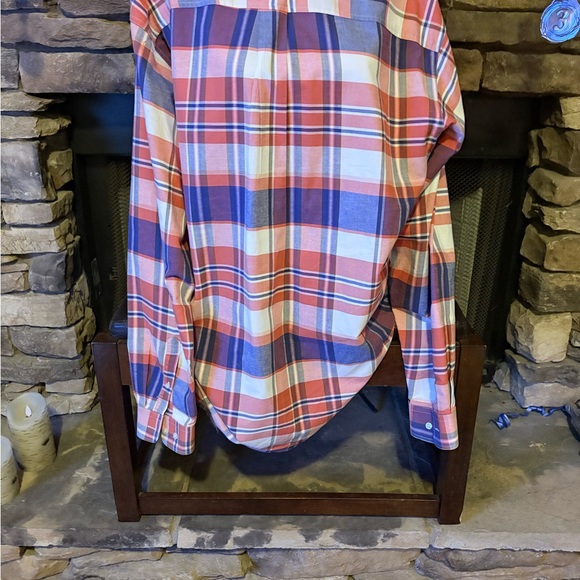 Cinch Men's Multicolor Plaid Button Down Shirt - Picture 3 of 6